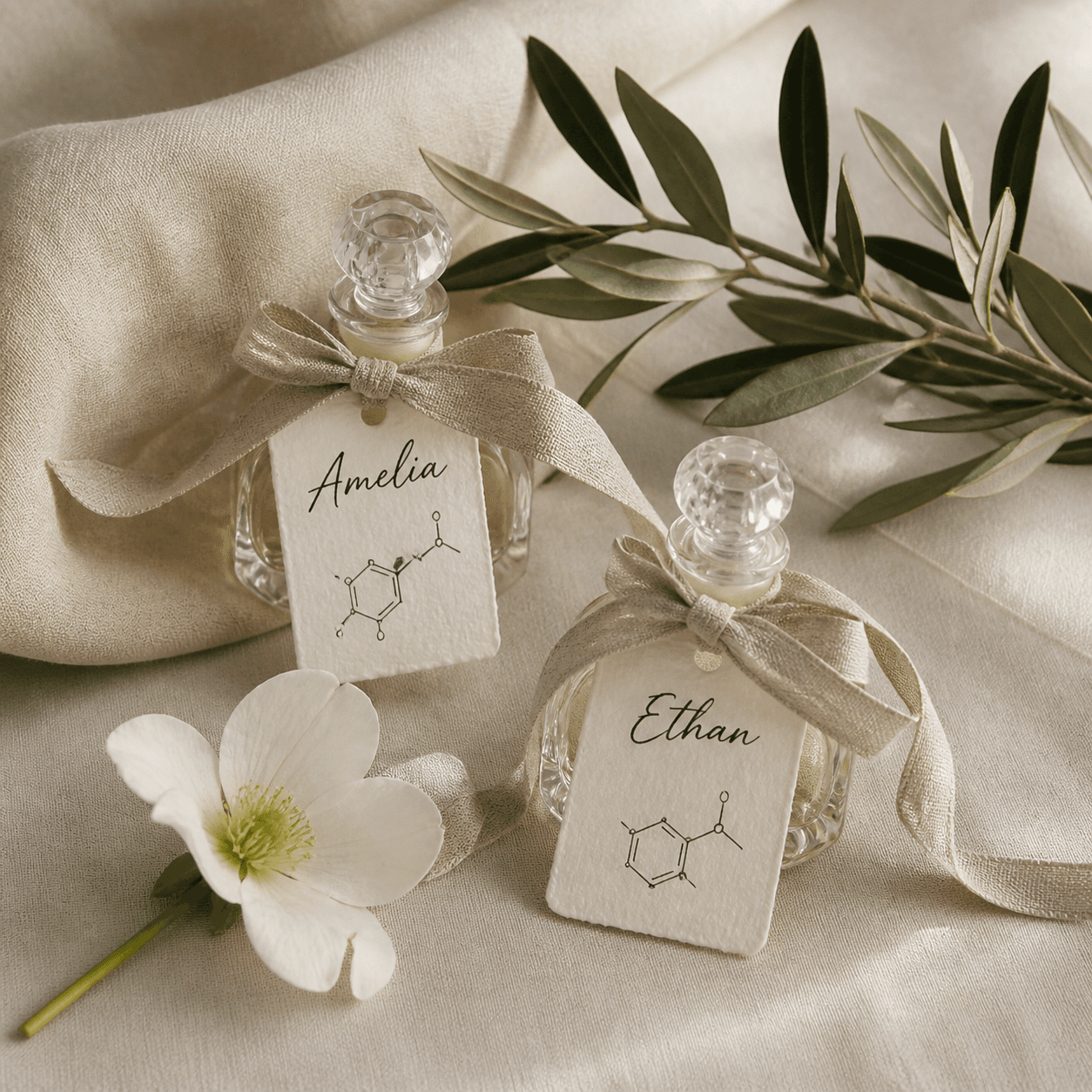Wedding favor — Itzel & Brent